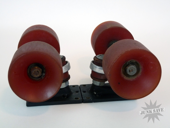 Vintage ACS500 Skateboard Trucks With OJ Wheels JunkSave
