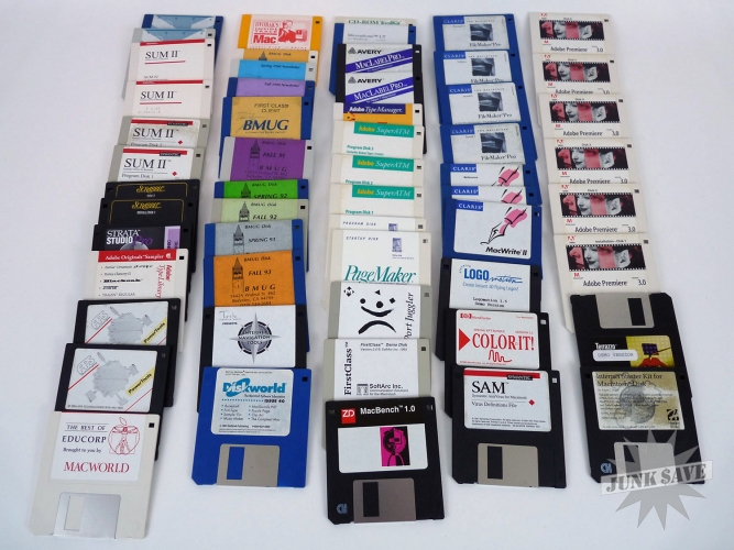 Apple Macintosh Software Floppy Disk Lot 350+ JunkSave