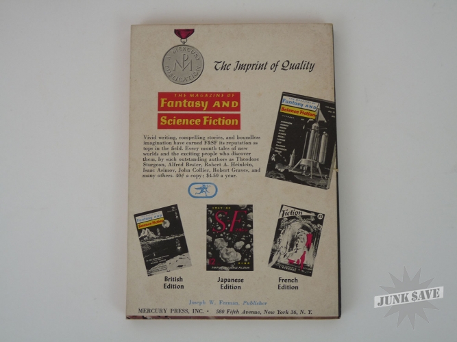 Fantasy And Science Fiction 1961 Full Year RARE Kurt Vonnegut JunkSave